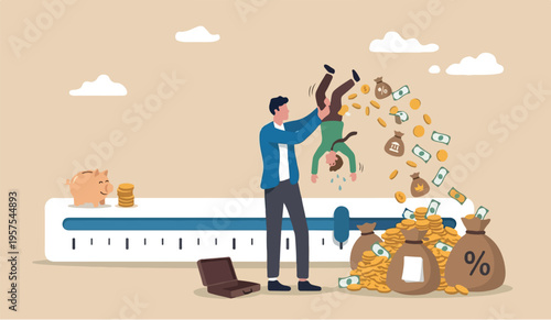 Tax hike vernment increase or can steal money from people, debt or loan interest to pay off, unethical people overcharge bills, greed businessman hold small people shaking to get all their money.