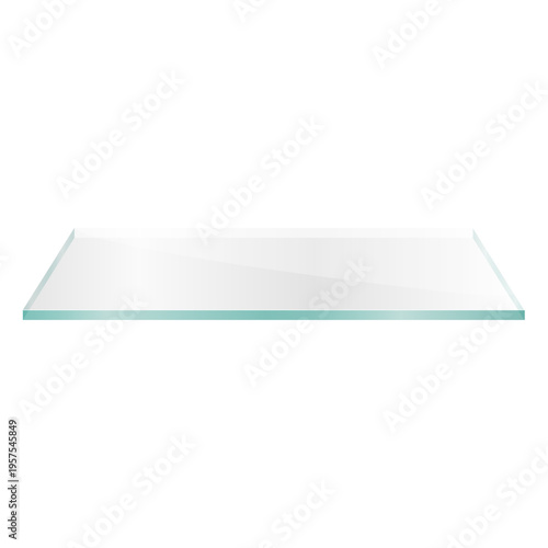 Shelf glass illustration