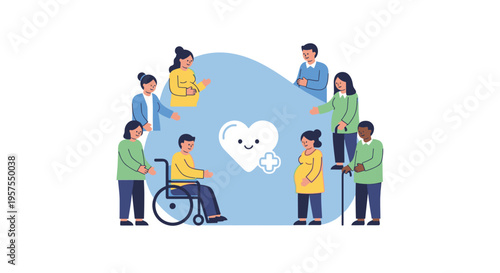 Inclusive Community Care and Health Support for Diverse Ages & Needs: Pregnant, Disabled, Elderly