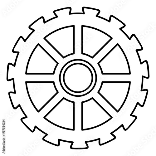 Cogwheel hole gear wheel gear pinion stroke