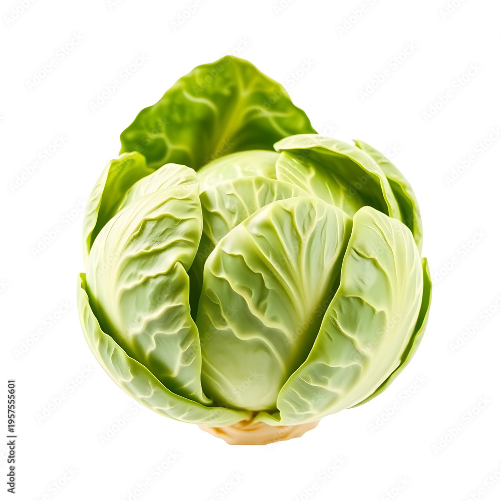 Fototapeta premium cabbage isolated on white background