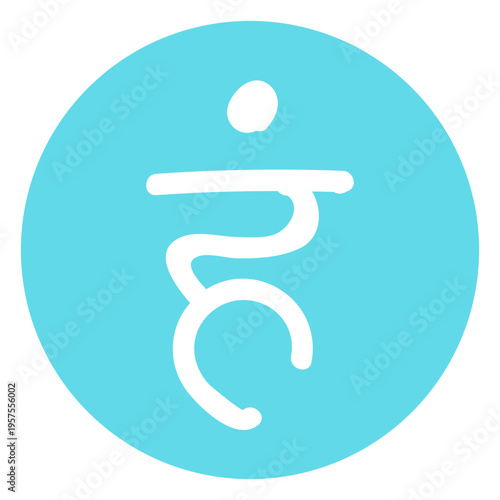 Throat chakra icon