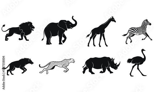 Animal Silhouettes Collection