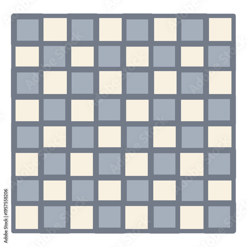Board check square flat