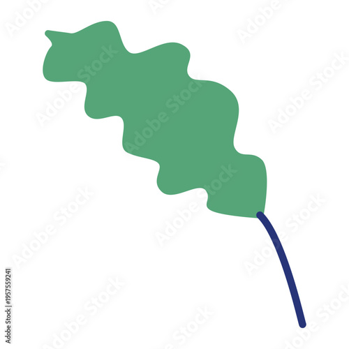 Plant leaf bushes tree flat