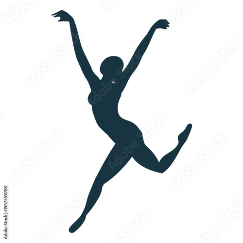 Posture ballet dancer ballerina silhouette