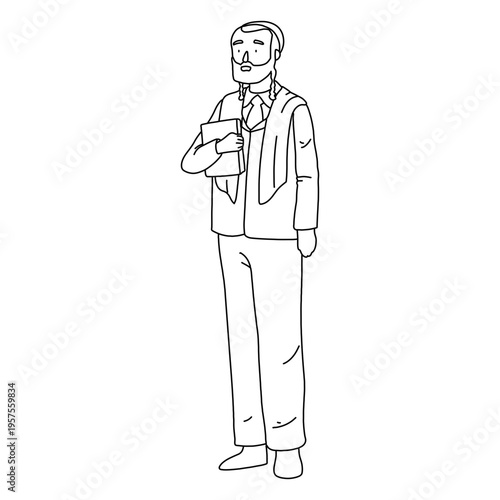 Man jewish book stroke