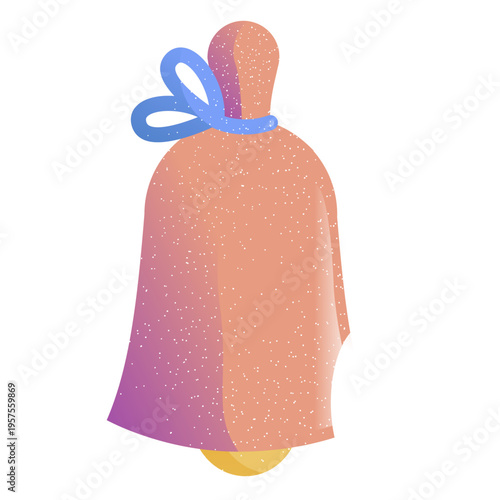 Bell bow illustration