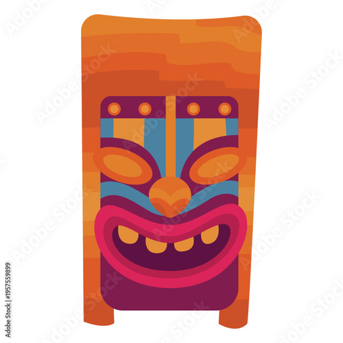 Photography Mask guise face flat