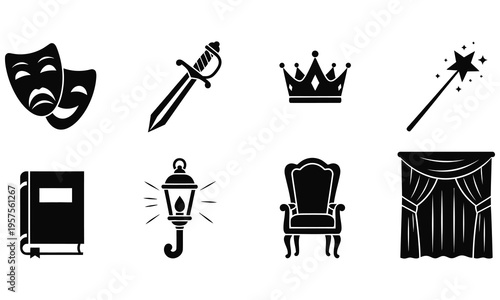 Theatrical Icons and Props