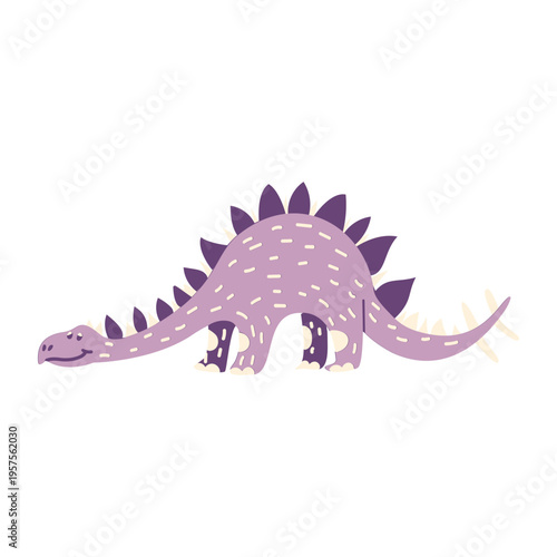 Dinosaur all fours sideview