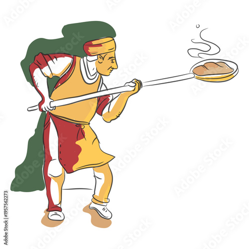 Character baker color