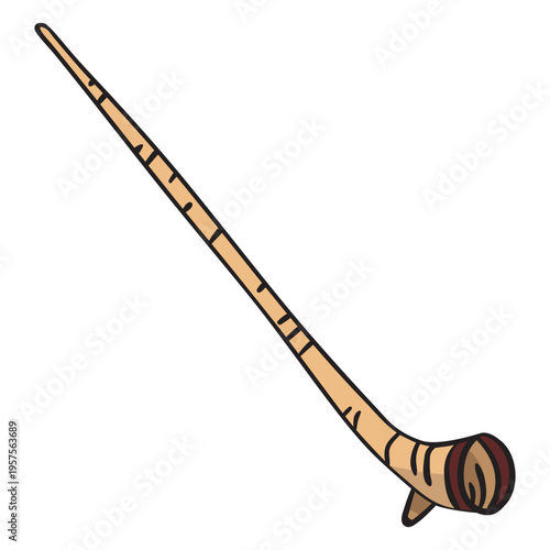 Alphorn alpenhorn musical instrument