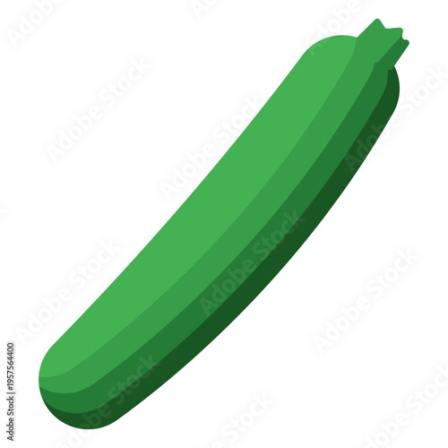 Zucchini vegetable flat