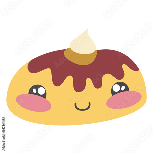 Character pie cute color