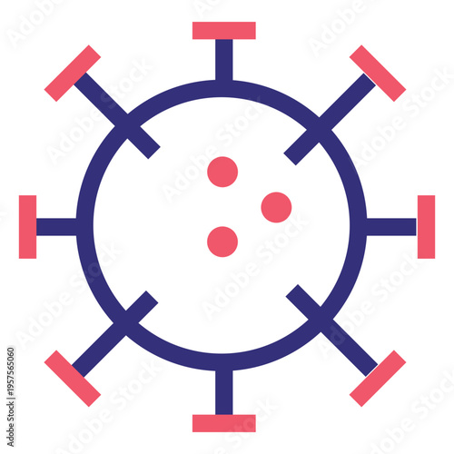 Covid 19 2019 ncov stroke icon