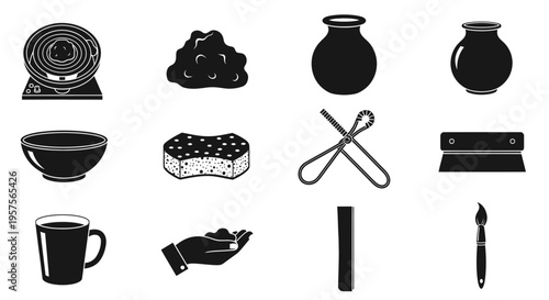 Simple clear concept image with minimal elements and descriptive tags