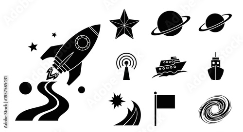 Simple clear concept image with minimal elements and descriptive tags