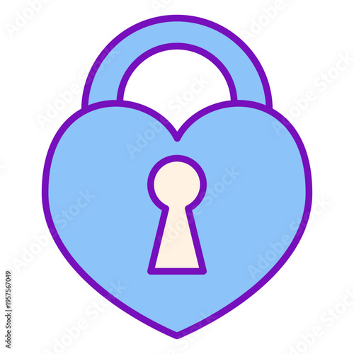 Magician colored lock stroke