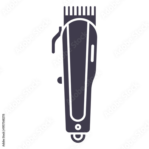 Electric shaver silhouette