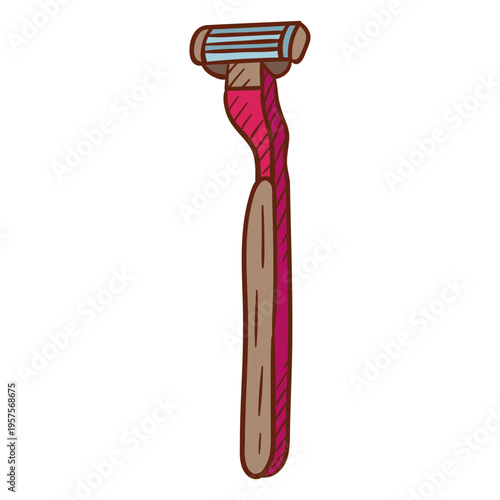 Razor shaver illustration