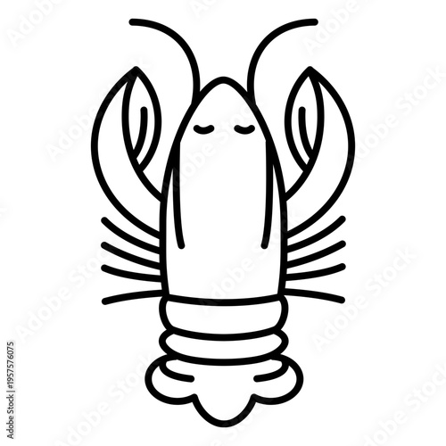 Lobster stroke from top