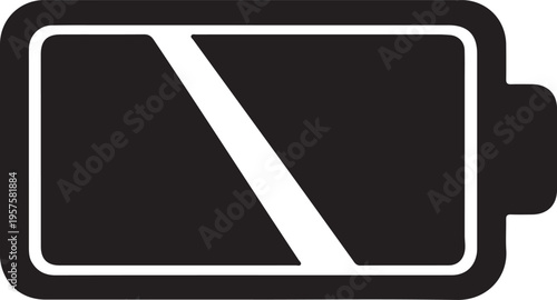 Battery low indicator icon