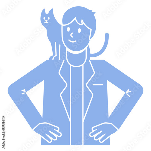 Veterinarian animal man people