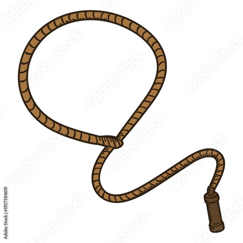 Wild west rope element