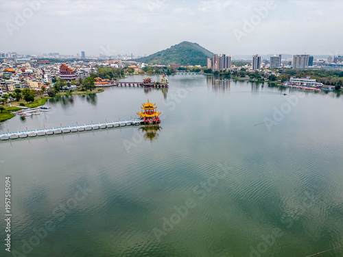 Lotus Pond in Zuoying District, Kaohsiung, Taiwan