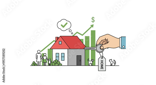 Buying a Home: Family, Key, Growing Investment, Financial Success