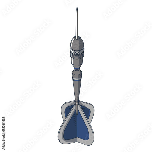 Upward dart game icon