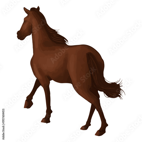 Dark horse illustration