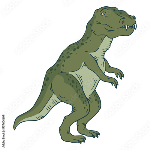Green tyrannosaurus rex