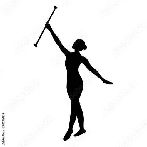 Baton twirling performance