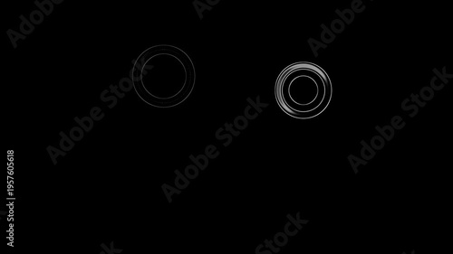 Circle blast and glass blast effect, After Effects pop up, Line, shiny, explosion.Circle burst transitions with glowing circle ring highlights on black screen shiny effect for cinematic transitions 4K