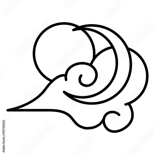 Lunar eclipse in the sky