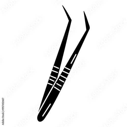Forceps used in tooth extraction