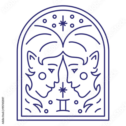 Gemini sign in the horoscope