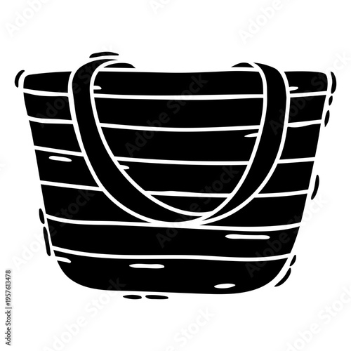 Swim bag ready to go to the beach