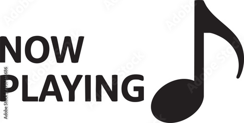 Now playing music icon