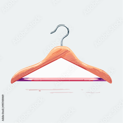 Cintre en bois pour rangement et organisation des vêtements