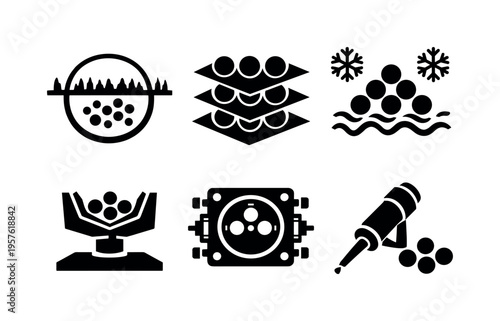 Solid vector icons of Pauli-limited atomic ensembles: forbidden-state barrier, layered fermion arrangement, cooled quantum zone;