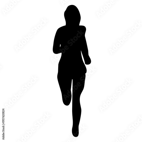 mujer corriendo