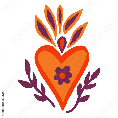 Colorful design to evoke the Day of the Dead