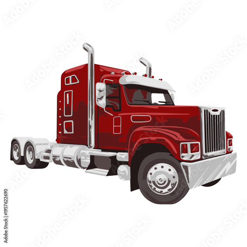 Truck for heavy transportation