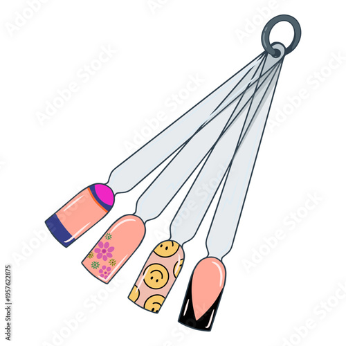 Fingernail decoration designs