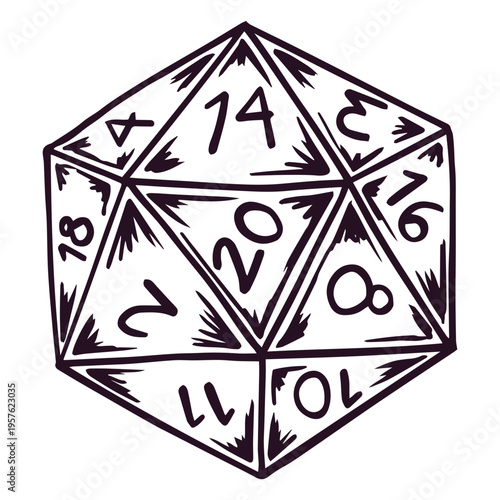 Role-playing dice