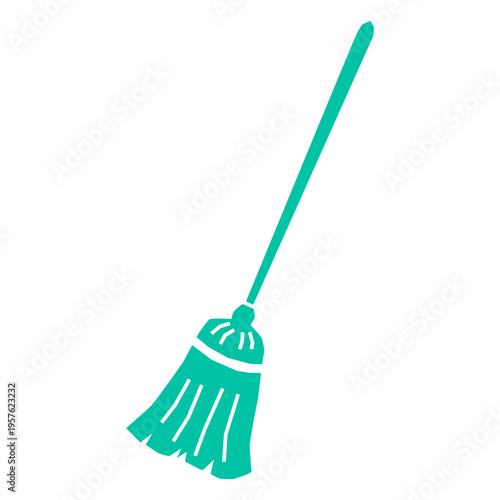 Broom for house cleaning