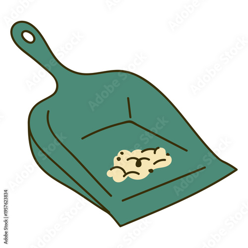 Housekeeping dust pan